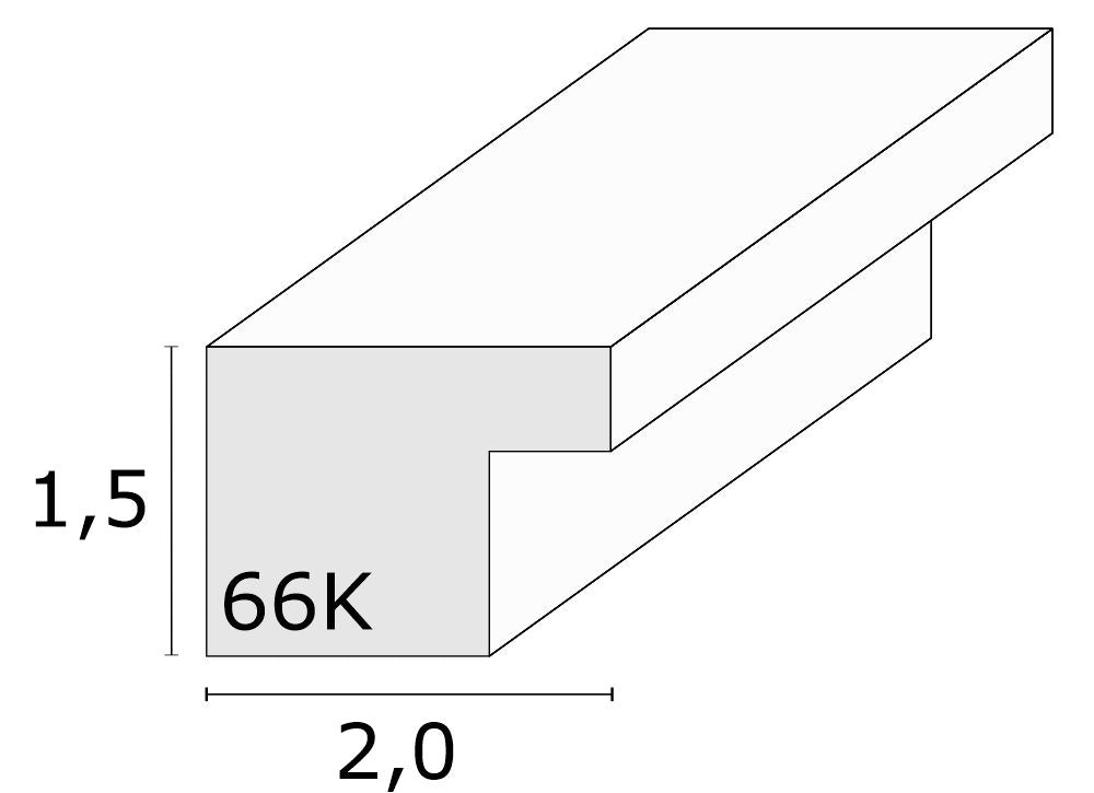 Tweeluik fotolijst 10x15 - Deknudt S66KA2