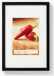 Houten fotolijst - Peppers - zwart