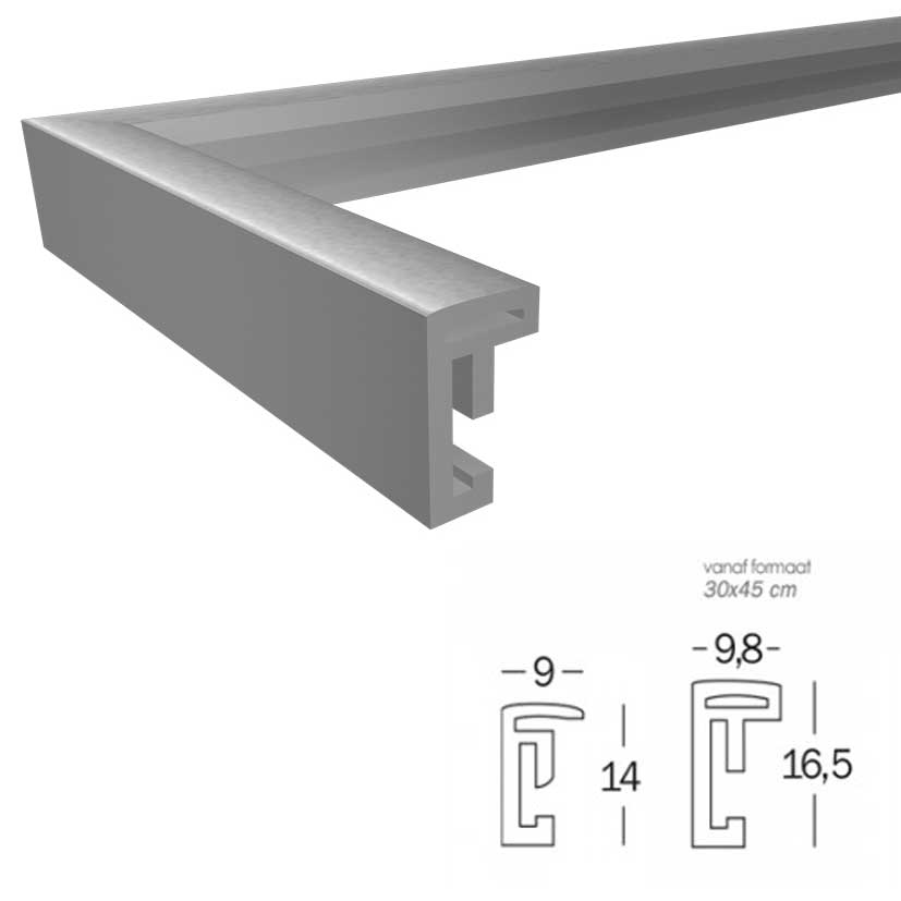 Kunststof fotolijst - New Lifestyle – staal
